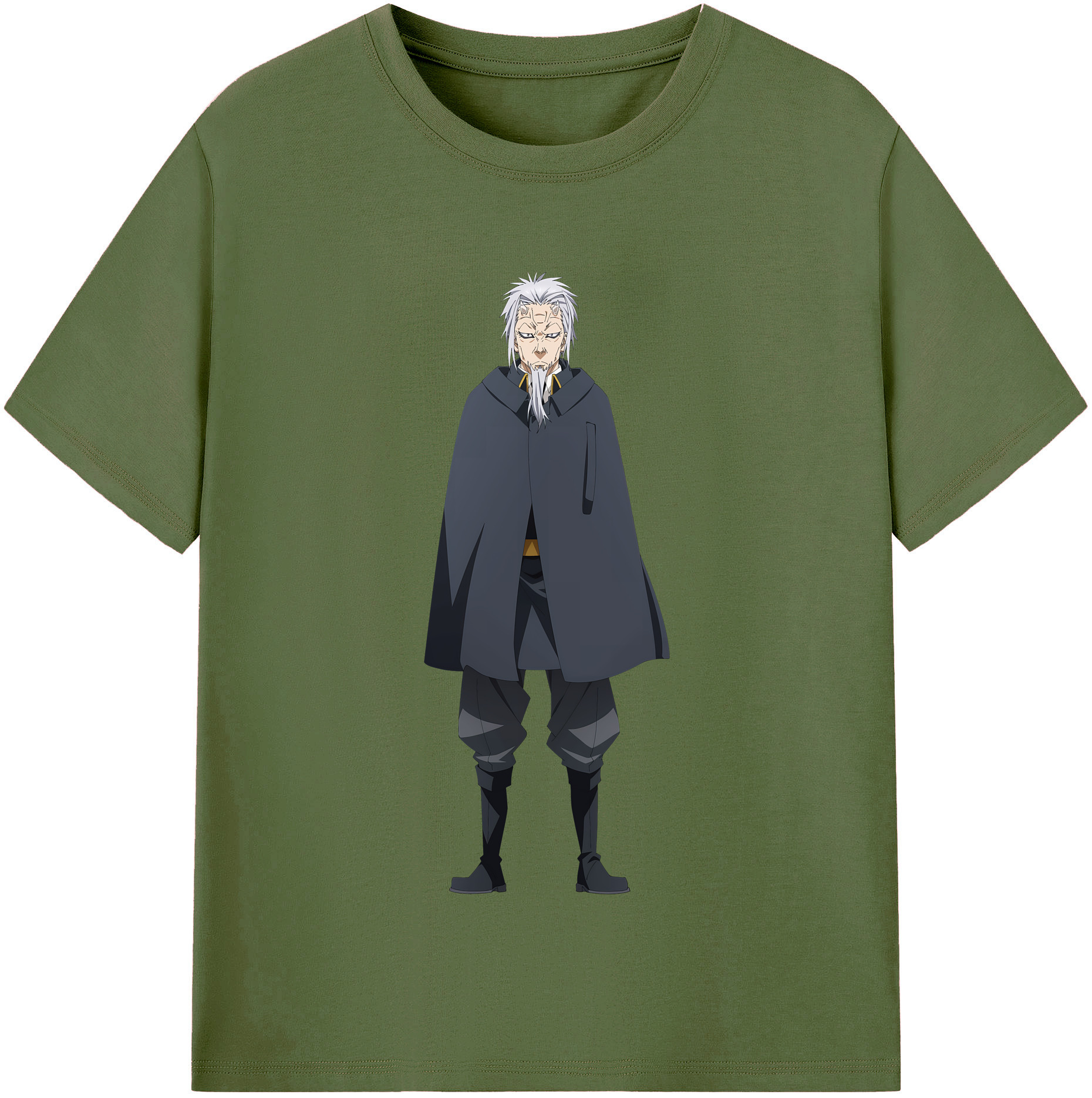 （画像用） 転スラ Regarding Reincarnated to Slime 綿100％半袖Tシャツ（フロントプリント）